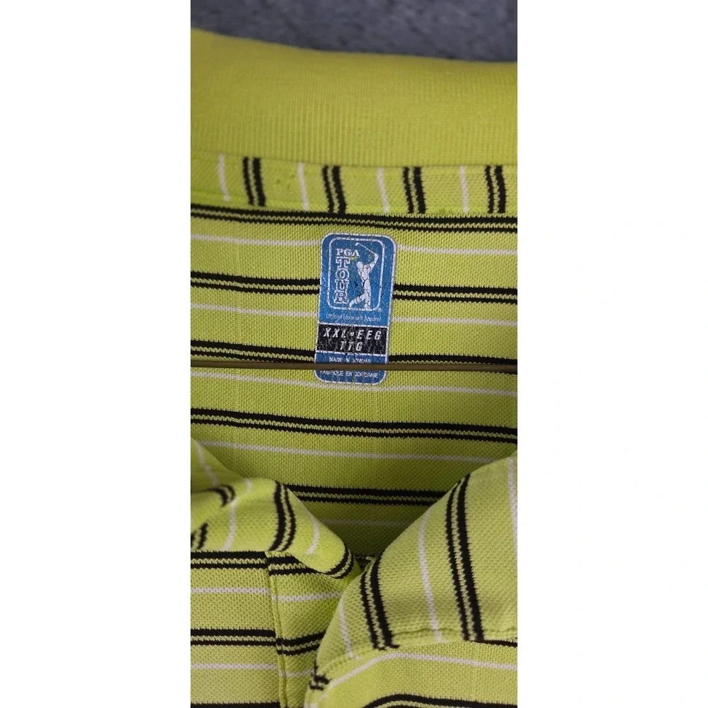 PGA‎ Tour Polo Golf Shirt - Green (XXL)
